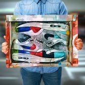 Poster - Nike Air Max ‘colourway - 50 X 70 Cm - Multicolor