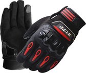 WUPP Motorhandschoenen Touchscreen Waterdicht Ademend Draagbaar Antislip Weerstand Zomer Winter Beschermende handschoenen met volledige vingers, Maat: XL