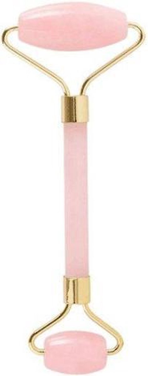 Goedkoopste Premium Rose Quartz Roller - Zink legering - Steengoed