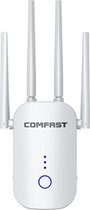WiFi versterker draadloos / 1200 Mbps / Wifi versterker 1200 mbps / WiFi Repeater / Wifi Extender / Range extender / Wifi versterker 1200 mbps / Wifi booster / Gratis internet kabel