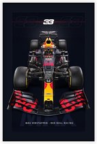 Max Verstappen (Red Bull Racing F1 2020) - Foto op Akoestisch paneel - 60 x 90 cm