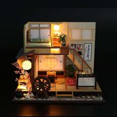Let op type!! DIY bouw hand-geassembleerd houten huis miniatuur Doll House creatieve houten speelgoed