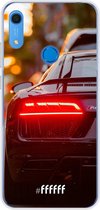 Huawei Y6s Hoesje Transparant TPU Case - Audi R8 Back #ffffff