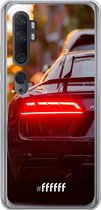 Xiaomi Mi Note 10 Hoesje Transparant TPU Case - Audi R8 Back #ffffff