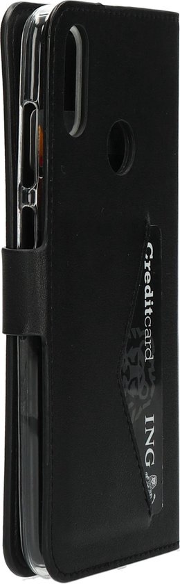 Mobiparts 93295 coque de protection pour téléphones portables 15,9 cm (6.26") Étui avec portefeuille Noir