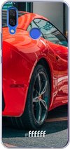 Huawei Nova 3 Hoesje Transparant TPU Case - Ferrari #ffffff