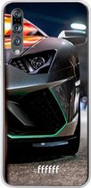 Huawei P20 Pro Hoesje Transparant TPU Case - Lamborghini #ffffff
