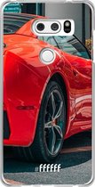 LG V30 (2017) Hoesje Transparant TPU Case - Ferrari #ffffff