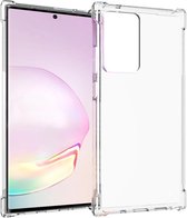 iMoshion Hoesje Geschikt voor Samsung Galaxy Note 20 Ultra Hoesje Siliconen - iMoshion Shockproof Case - Transparant