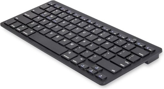 Bluetooth toetsenbord mini keyboard - QWERTY - Zwart bol.com