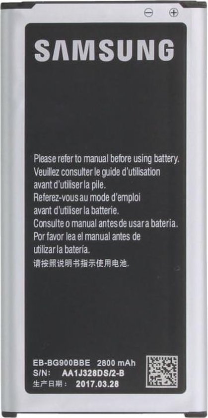 Zeestraat Wat is er mis succes Samsung Galaxy S5 Batterij origineel EB-BG900BB | bol.com