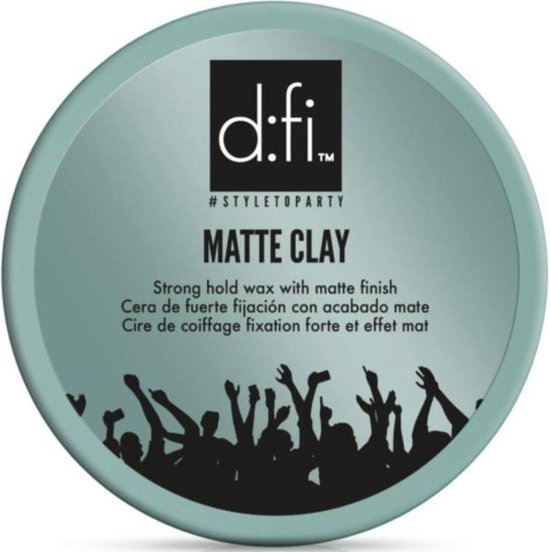 D:fi - Matte Clay Strong Hold Wax - D:fi