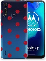 Silicone Case Motorola Moto G8 Power Lite Telefoonhoesje Kersen