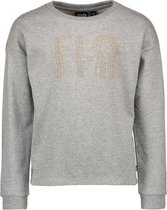 Like Flo Sweater meisje grey melee maat 98