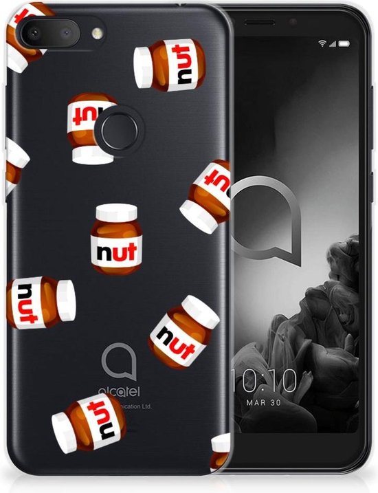 Smartphonehoesje Alcatel 1S (2019) Smartphone hoesje Nut Jar | bol.com