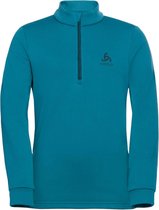Odlo Midlayer 1/2 zip CARVE KIDS WARM BLAUW - Maat 152