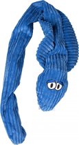 Duvo+ Pluche cobra met touw xl Blauw 107x24x9cm