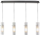 Light depot hanglamp Irea - mat staal / glas | bol.com