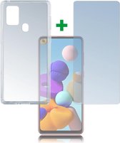 4smarts 360° Limited Protection Set Samsung Galaxy A21s Transparant