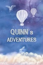 Quinn's Adventures: Softcover Personalized Keepsake Journal, Custom Diary, Writing Notebook with Lined Pages