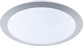 LED Plafondlamp - Plafondverlichting - Trion Ginzon - 9W - Warm Wit 3000K - Rond - Mat Titaan - Aluminium - BSE