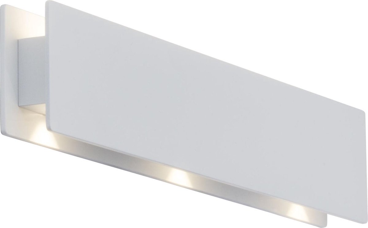 AEG lamp Court LED buitenwandlamp wit | 1x 8,4W LED geïntegreerd (SMD-chip), (504lm, 3000K) | Schaal A ++ tot E | IP-beschermingsklasse: 54 - spatwaterdicht