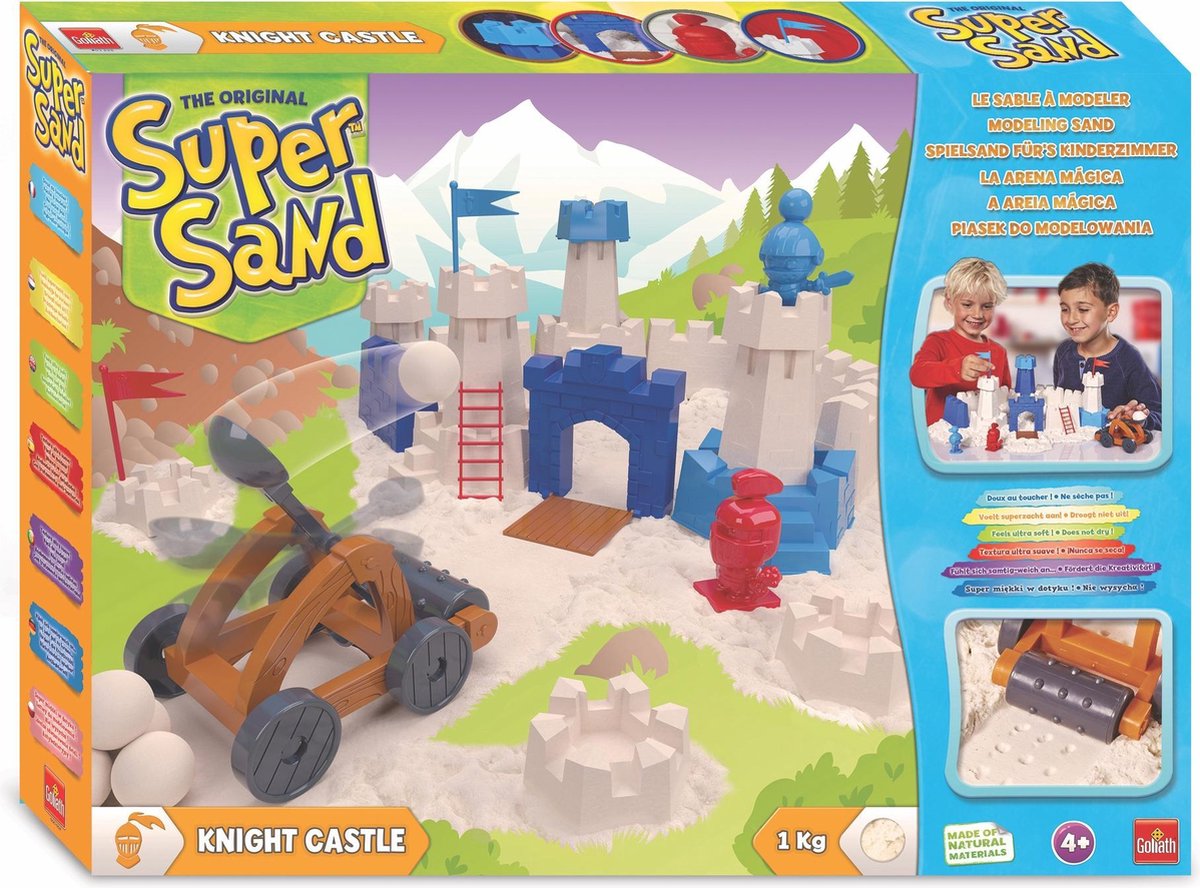 Goliath Super Sand Knight Castle Speelzand 12-delig