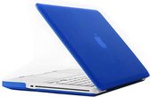 Enkay Frosted Hard Plastic beschermend hoesje voor Macbook Pro 13.3 inch (blauw)