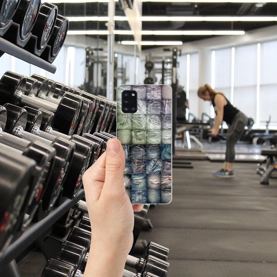 Coque pour Samsung Galaxy A31 Coque Smartphone Jeans