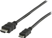 Valueline - 1.4 High Speed HDMI naar Mini HDMI - 2 m - Zwart