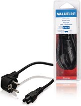 Valueline VLEB10100B20 Schuko Stroomkabel Schuko Male - Iec-320-c5 2.00 M Zwart