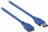 Nedis CCGB61500BU20 Usb 3.0-kabel A Male - Micro-b Male 2,0 M Blauw