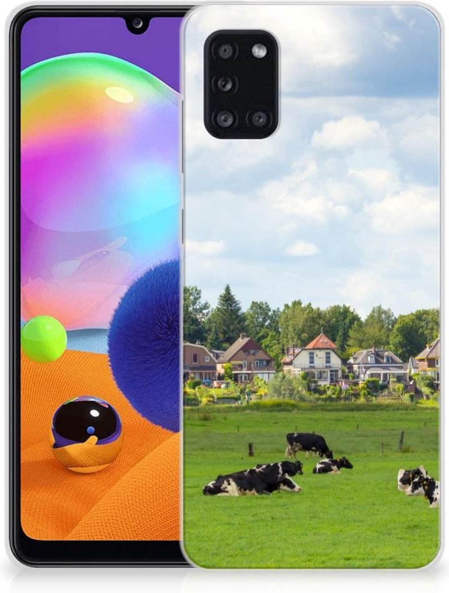 Samsung Galaxy A31 TPU Hoesje Koeien