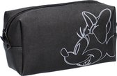 Disney Minnie Mouse Forever Famous Make-up tasje - 18 x 10 x 7 cm - Zwart