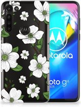 Trendy Telefoonhoesjes Motorola Moto G8 Power Smartphone hoesje Dogwood Flowers