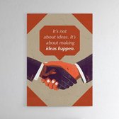 Ideas - Walljar - Wanddecoratie - Poster
