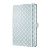 Sigel notitieboek - Jolie Beauty - A5 - lichtblauw - hardcover - 174 pagina's - 80 grams - lijn - SI-JN309