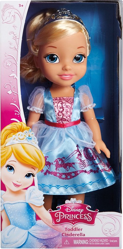 Disney Princesse - Poupée Cendrillon 35cm Toddler avec accessoires