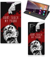 Telefoonhoesje met Pasjeshouder Samsung Galaxy Note 20 Ultra Smart Cover Zombie Blood