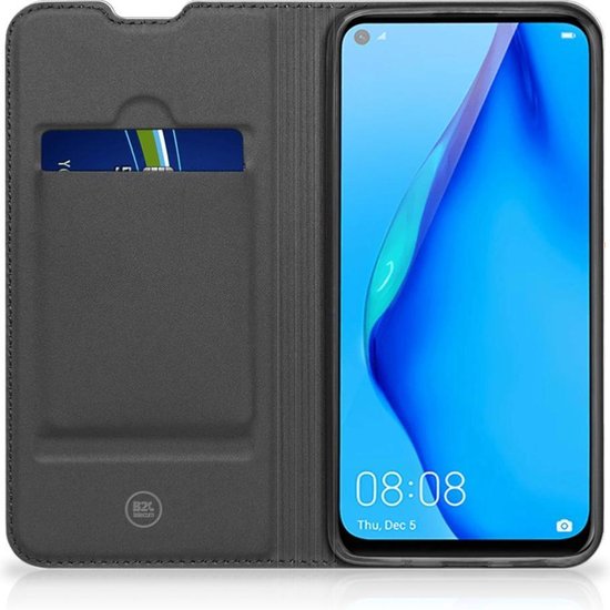 Etui Smartphone Etui Portefeuille Huawei P40 Lite Jolis Cat' anniversaire Couleur Chat