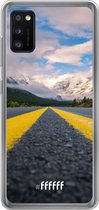 Samsung Galaxy A41 Hoesje Transparant TPU Case - Road Ahead #ffffff