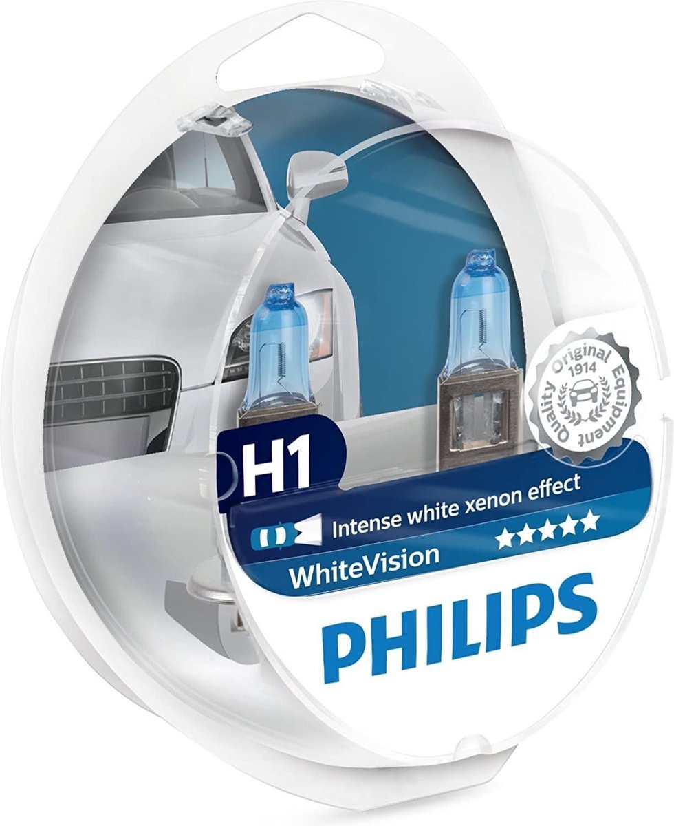 Philips White Vision H1 12V Set bol