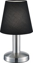 LED Tafellamp - Tafelverlichting - Trion Muton - E14 Fitting - Rond - Mat Zwart - Aluminium - BES LED