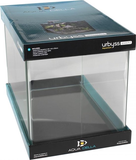 Aqua Della Urbyss Q2 Aquarium - 25x25x30cm Würfelaquarium