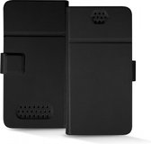 "SBSMOBILE Universal Bookslim case Smartphone 5,5 inch black"