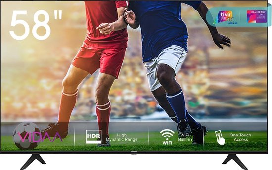 Bol Com Hisense A7100f 58a7100f 32 Inch 4k Led 2019