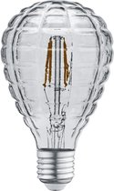 LED Lamp - Filament - Trion Topus - 4W - E27 Fitting - Warm Wit 3000K - Rookkleur - Glas - BES LED