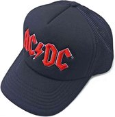AC/DC Baseball pet Red Logo Zwart