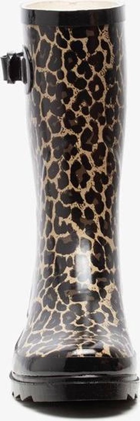 Mountain Peak dames regenlaarzen met luipaardprint Bruin Maat 36 Mountain Peak dames regenlaarzen met luipaardprint Bruin Maat 36