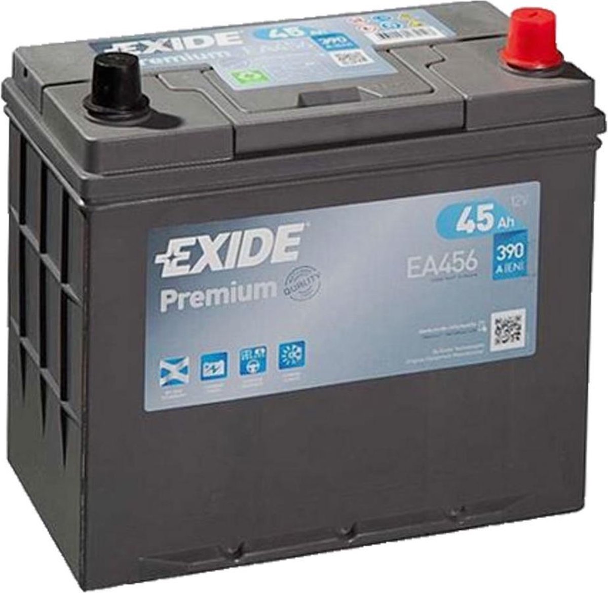 Exide Technologies EA456 Premium 12V 45Ah Zuur